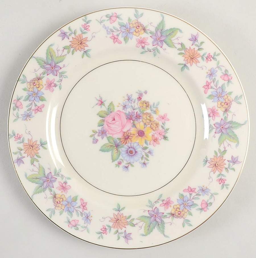 Springtime (New York) Salad Plate by Haviland-1