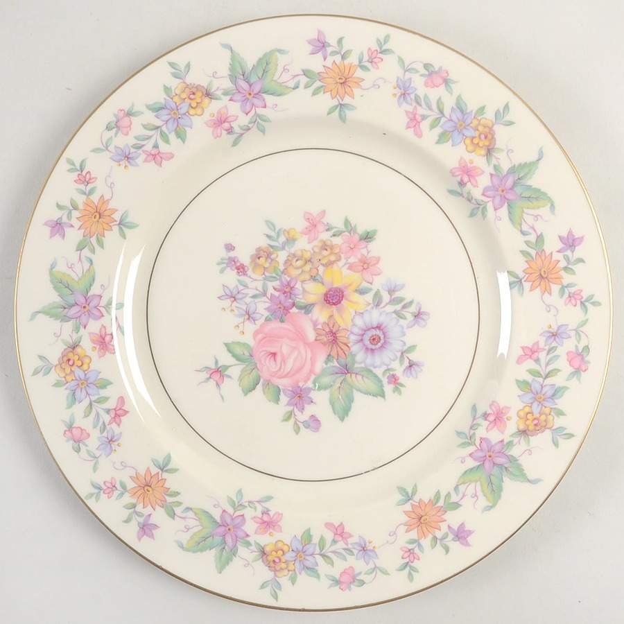 Springtime (New York) Dinner Plate by Haviland-1