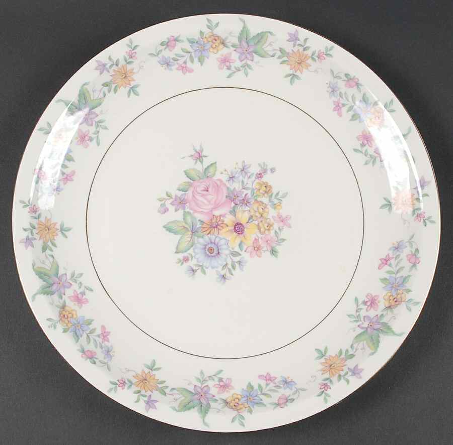 Springtime (New York) 12" Chop Plate (Round Platter) by Haviland-1