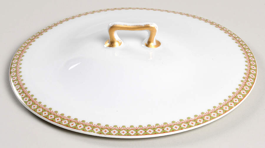 St. Albans Lid for Round Vegetable by Haviland-1