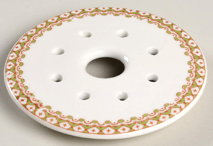 St. Albans Strainer for Round Butter by Haviland-1