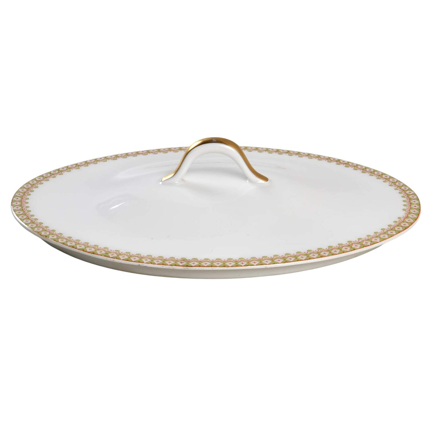 St. Albans Lid for Oval Vegetable by Haviland-1