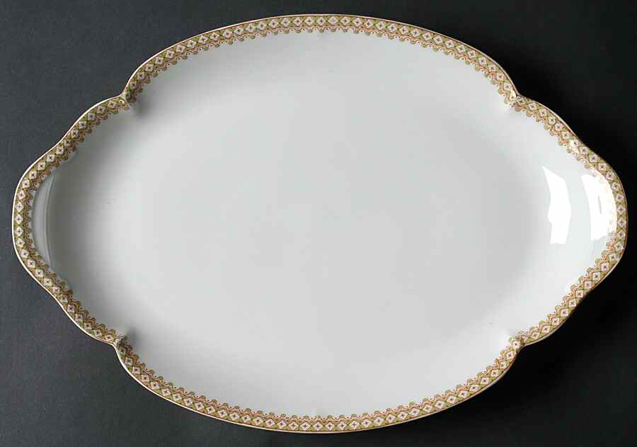 St. Albans 14" Oval Serving Platter by Haviland-1