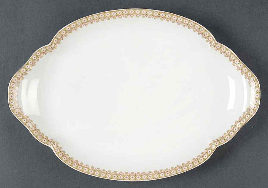 St. Albans 11" Oval Serving Platter by Haviland-1