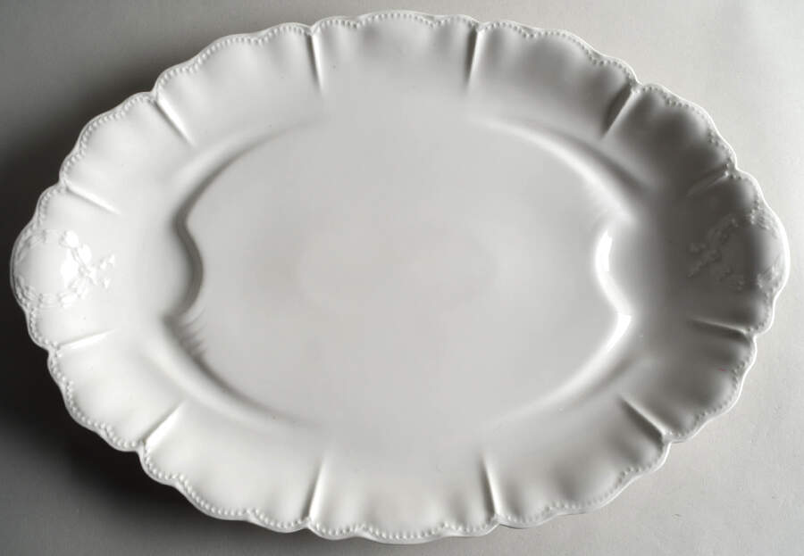 Star 18" Oval Serving Platter by Haviland-1