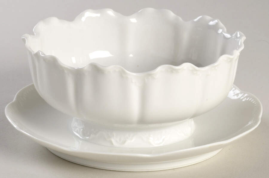 Star Mayonnaise with Attached Underplate by Haviland-1
