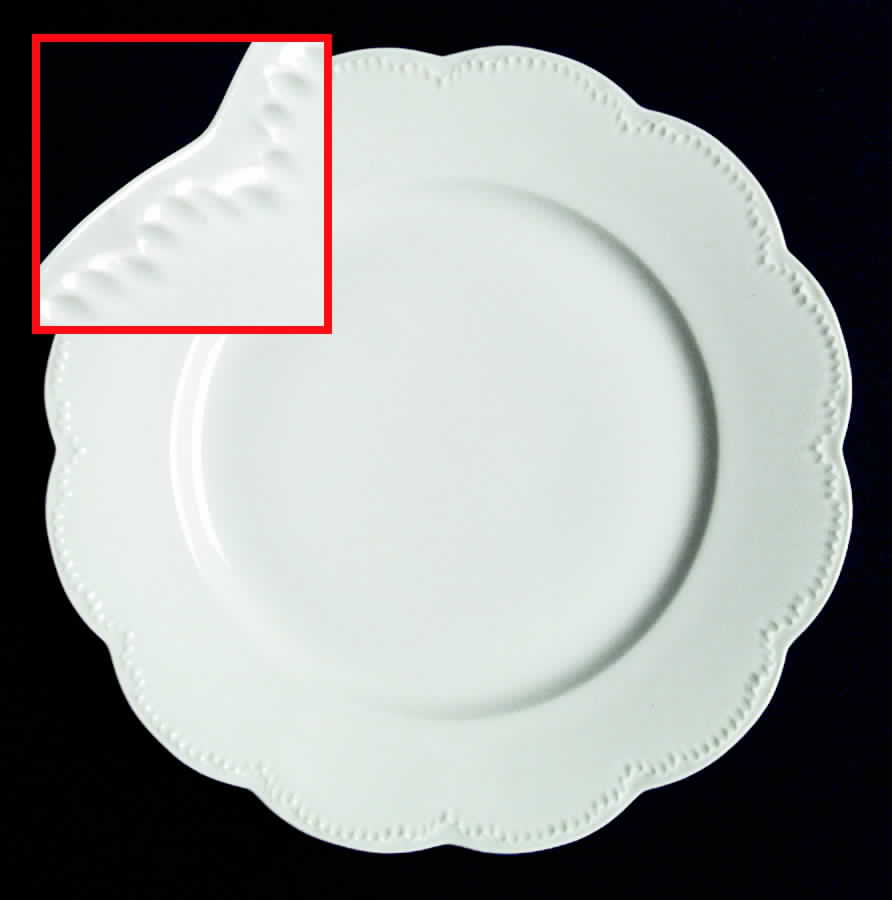 Star Dinner Plate by Haviland-1