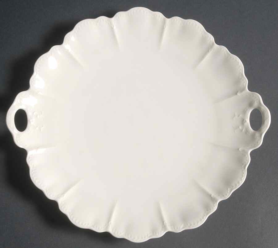 Star Handled Cake Plate by Haviland-1