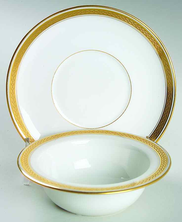 St. George Ramekin & Saucer Set by Haviland-1