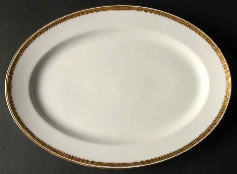 St. George 13" Oval Serving Platter by Haviland-1