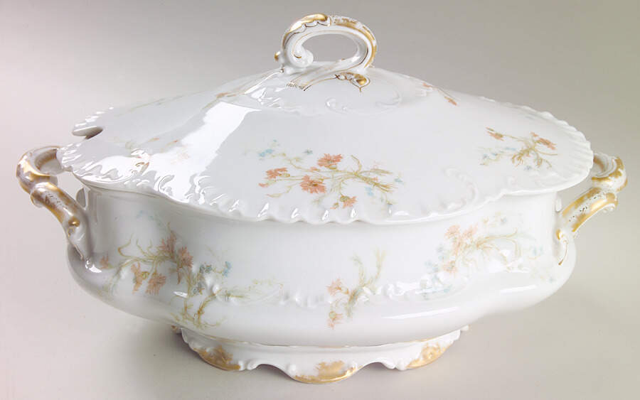St. Lazare, The Tureen &  Lid by Haviland-1
