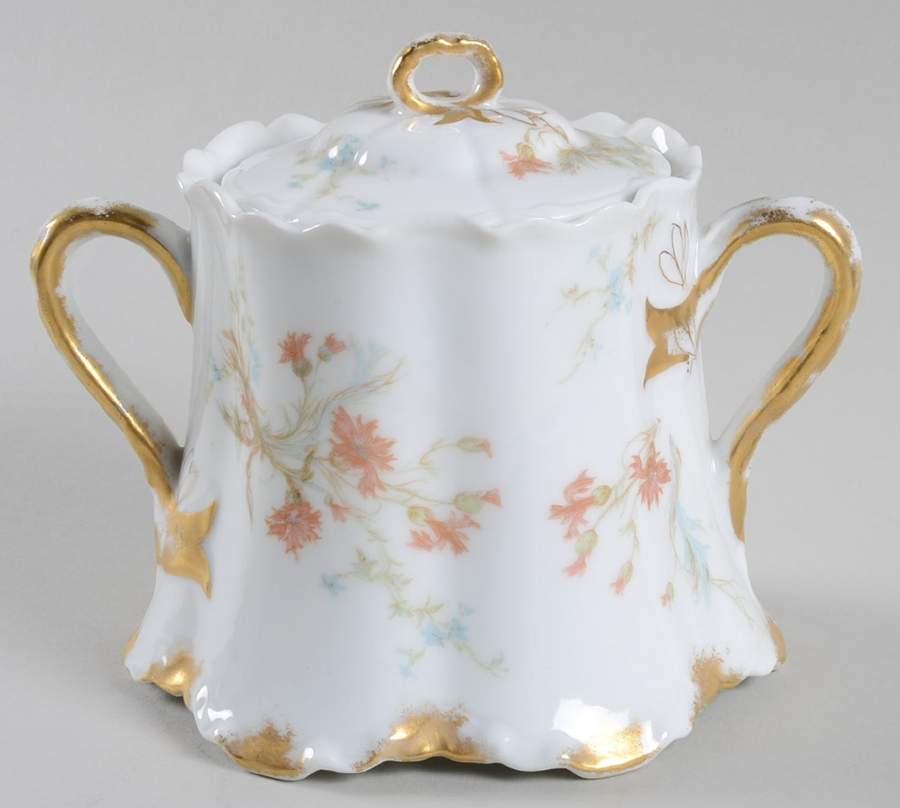 St. Lazare Sugar Bowl & Lid by Haviland-1