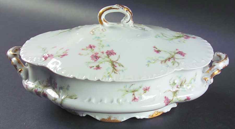 St. Lazare, The Oval Covered Vegetable by Haviland-1