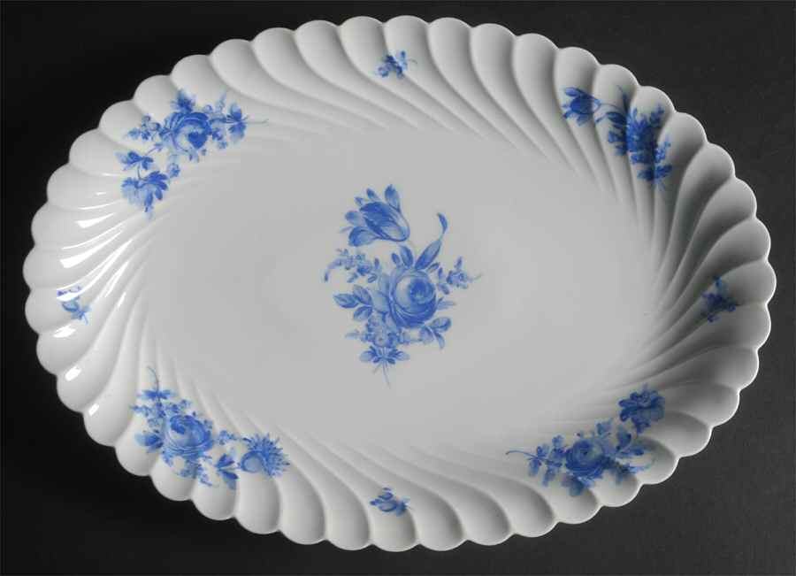 Strasbourg 15" Oval Serving Platter by Haviland-1