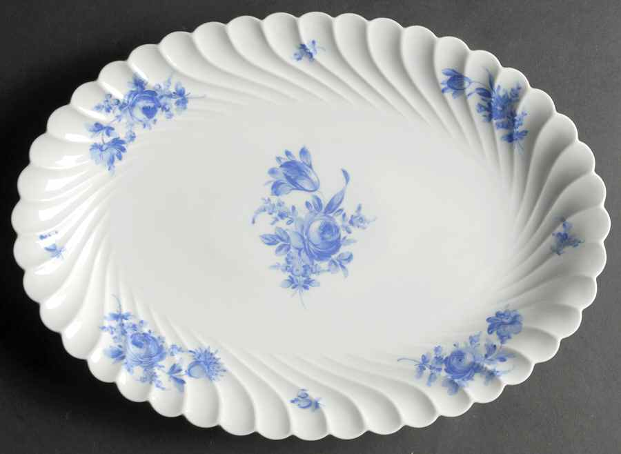 Strasbourg 13" Oval Serving Platter by Haviland-1