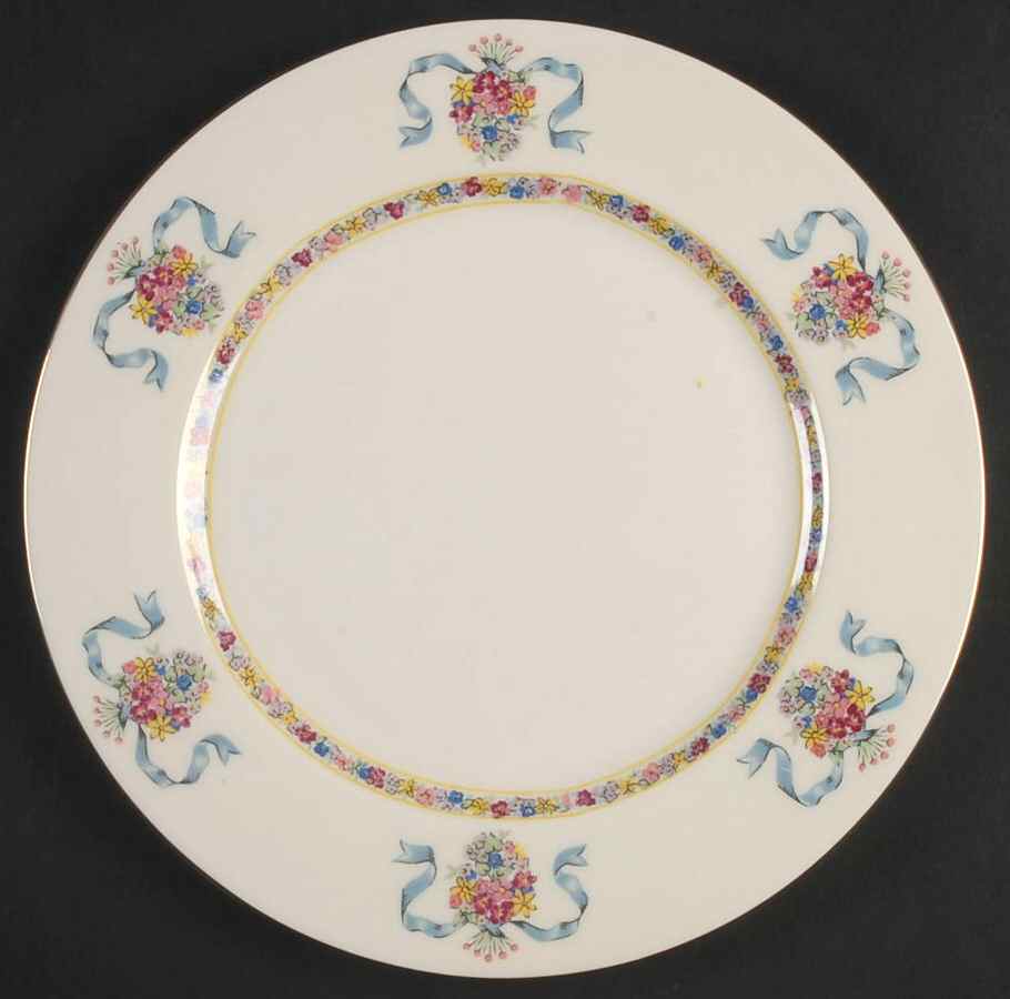 St. Regis Blue Luncheon Plate by Haviland-1