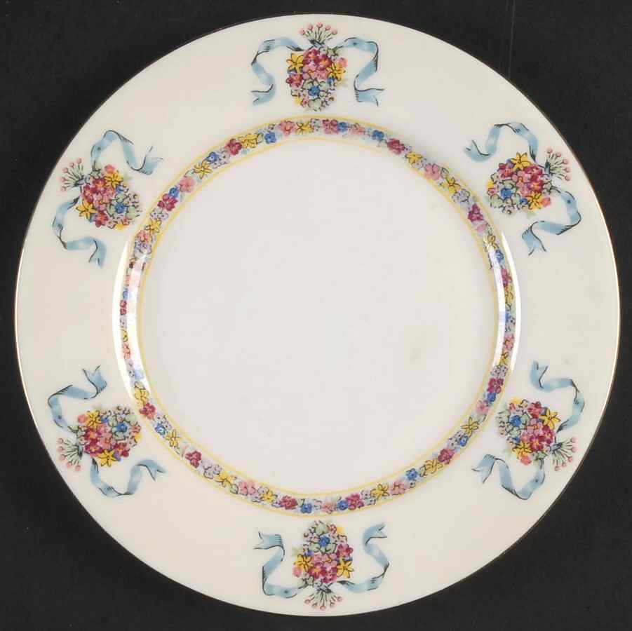 St. Regis Blue Bread & Butter Plate by Haviland-1