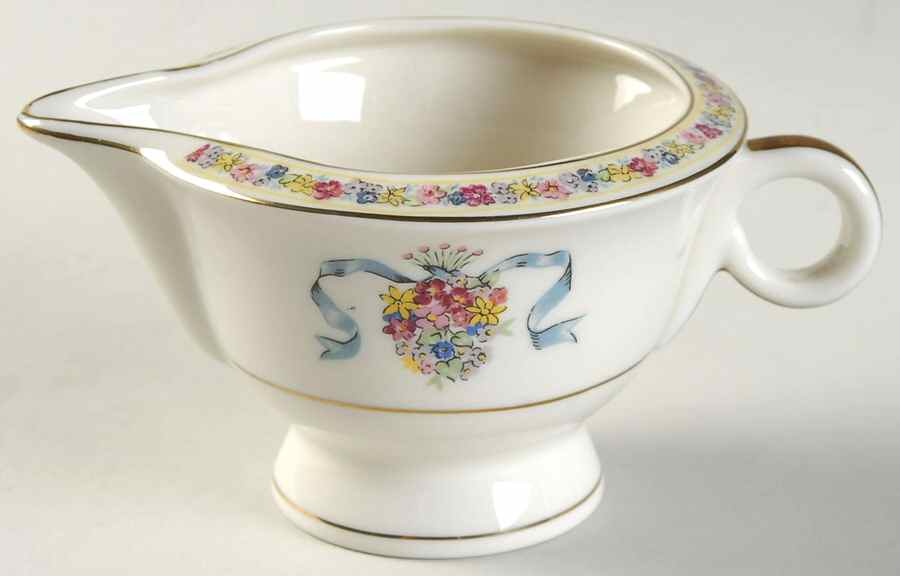St. Regis Blue Creamer by Haviland-1