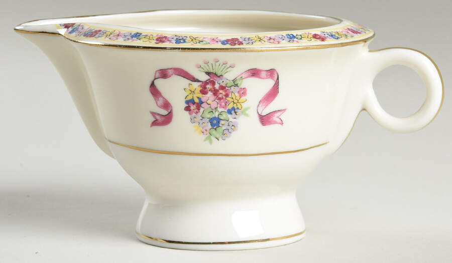 St. Regis Burgundy Creamer by Haviland-1