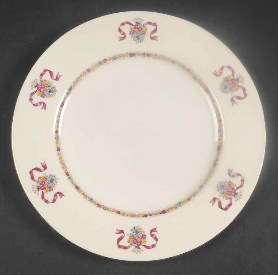 St. Regis Burgundy Dinner Plate by Haviland-1