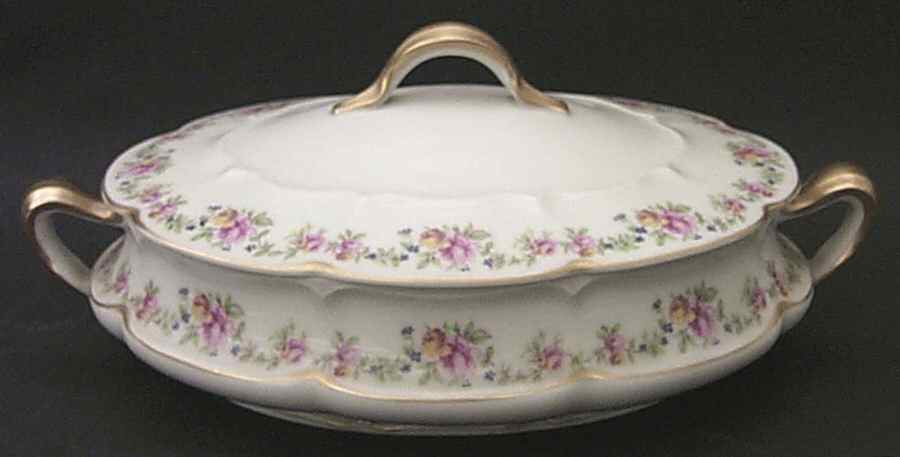 Summertime Oval Covered Vegetable by Haviland-1