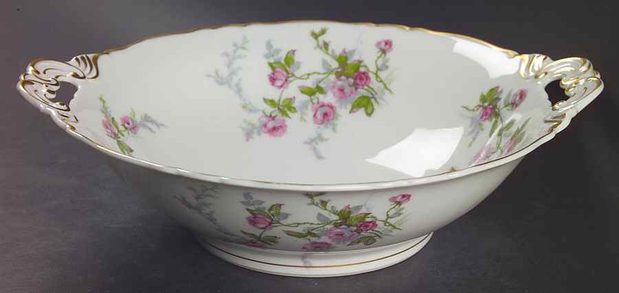 Sylvia White (Louis XIV, Newer) 10" Round Vegetable Bowl by Haviland-1