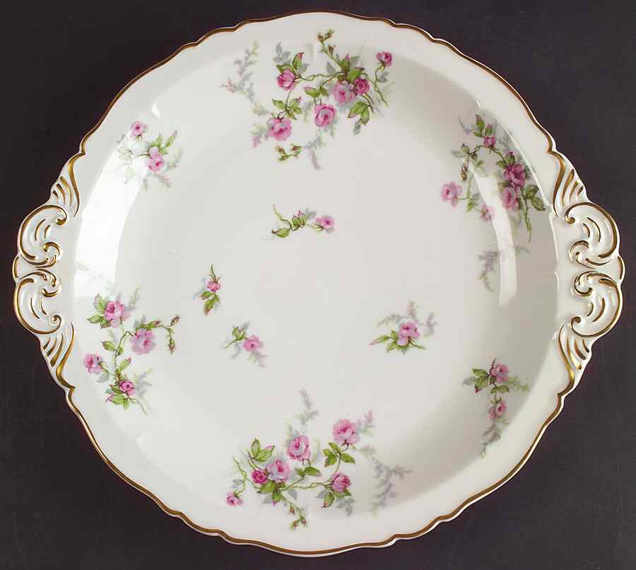 Sylvia White (Louis XIV, Newer) 13" Chop Plate (Round Platter) by Haviland-1