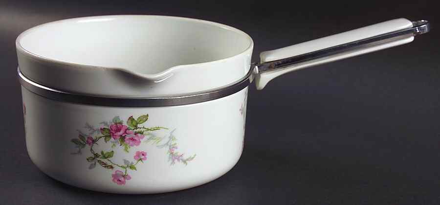 Sylvia White (Louis XIV, Newer) 2 Quart Open Saucepan by Haviland-1