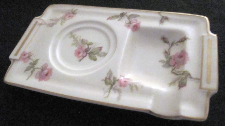 Sylvia White (Louis XIV, Newer) Ashtray Saucer by Haviland-1