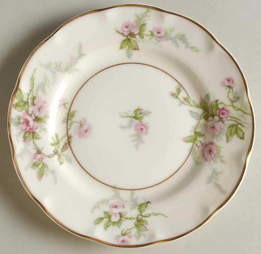 Sylvia Cream (Isle de France, Cream) Bread & Butter Plate by Haviland-1