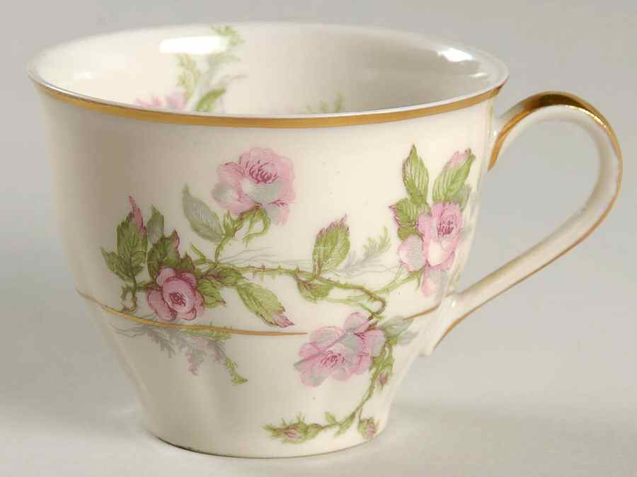 Sylvia Cream (Isle de France, Cream) Flat Demitasse Cup by Haviland-1