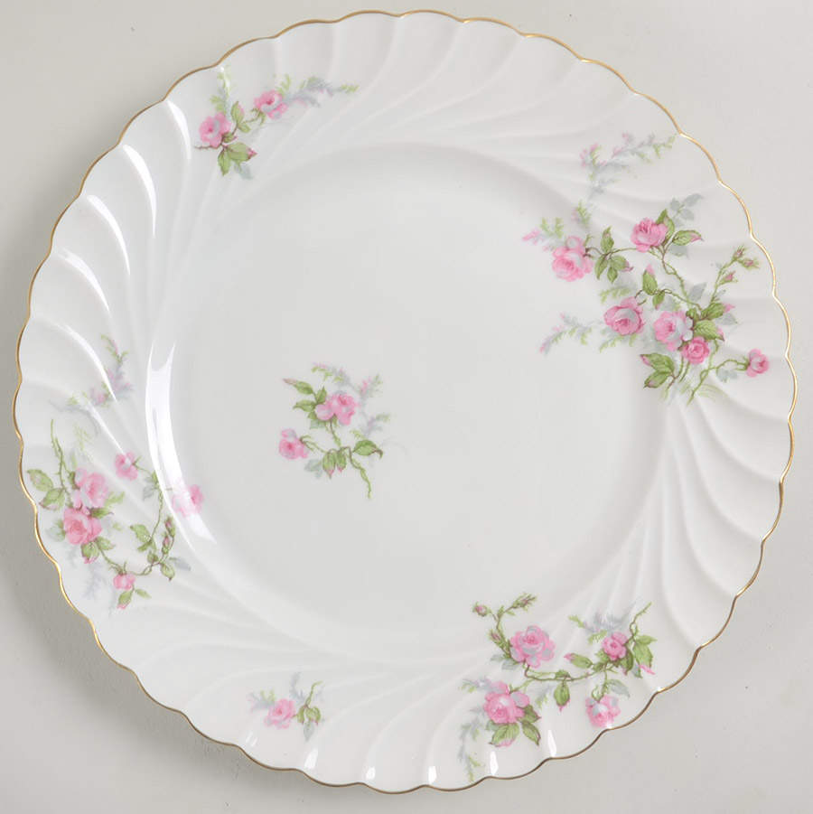 Sylvia White (Torse Shape) Dinner Plate by Haviland-1