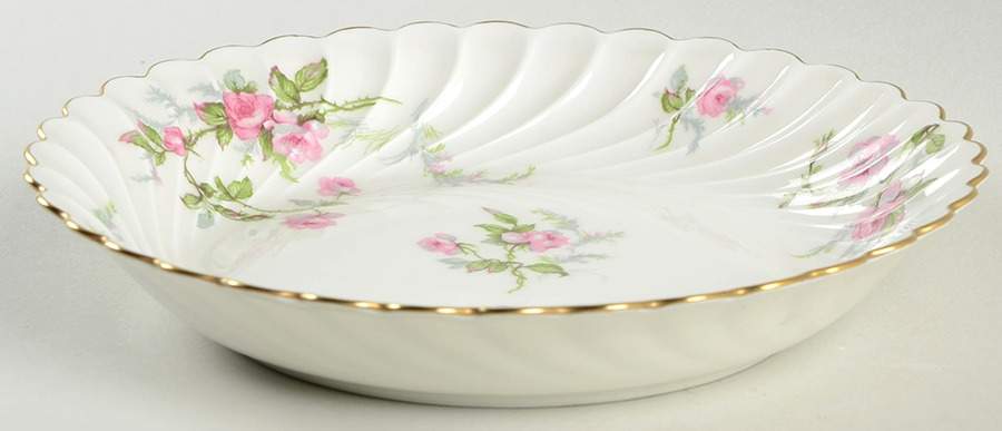 Sylvia White (Torse Shape) Coupe Soup Bowl by Haviland-1