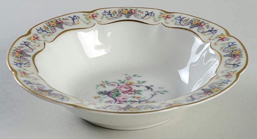 Symphony (Older, Gold Trim) Rim Cereal Bowl by Haviland-1