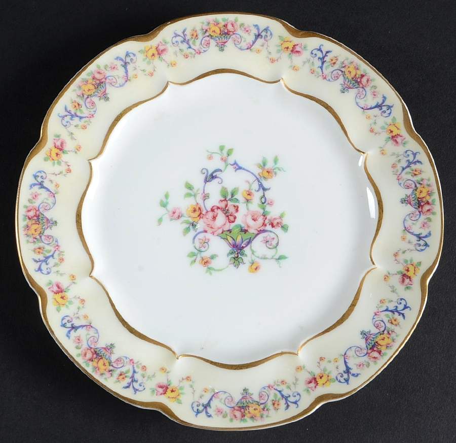 Symphony (Older, Gold Trim) Bread & Butter Plate by Haviland-1