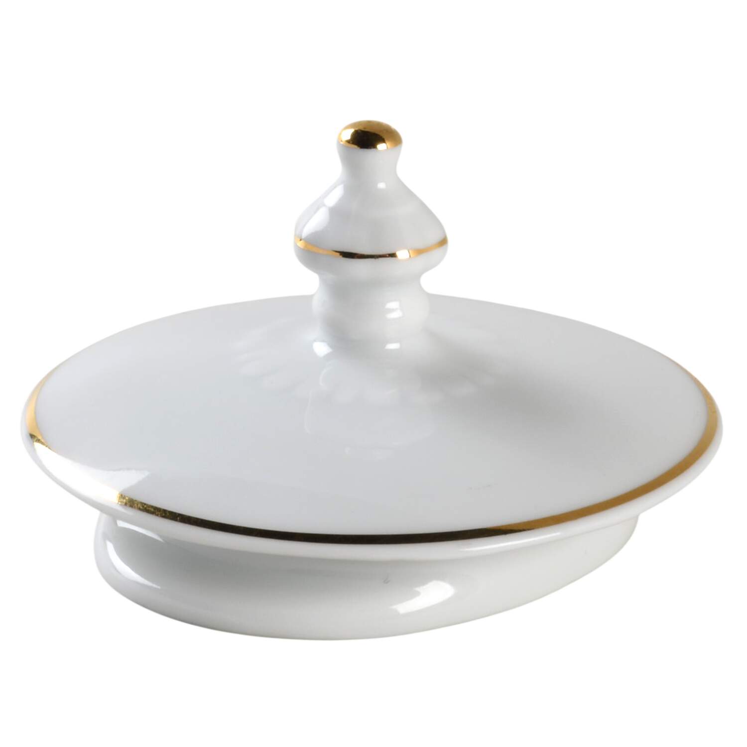 Symphonie Blue (Gold and Blue) Lid for Coffee Pot by Haviland-1