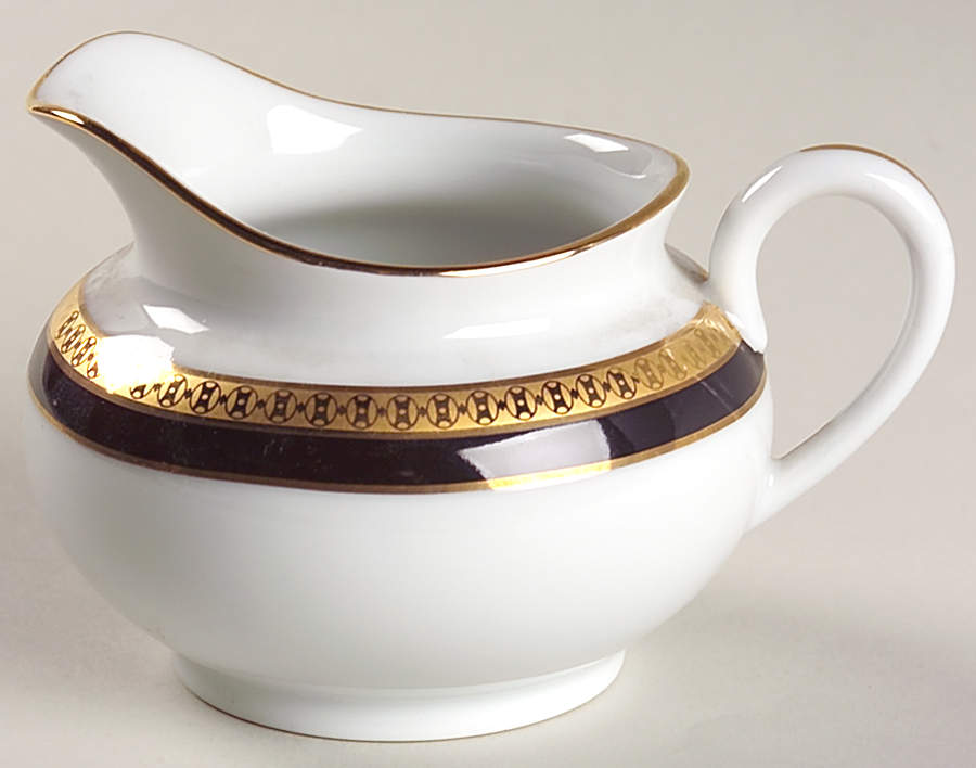 Symphonie Black (Gold and Black) Creamer by Haviland-1