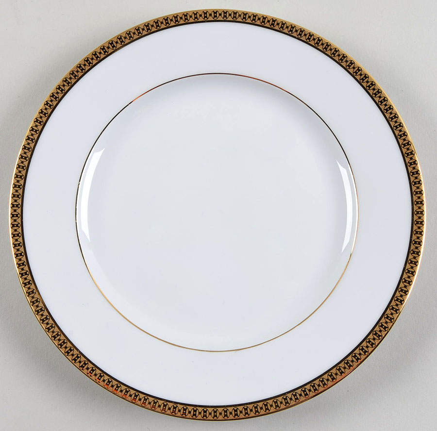Symphonie Gold Salad Plate by Haviland-1