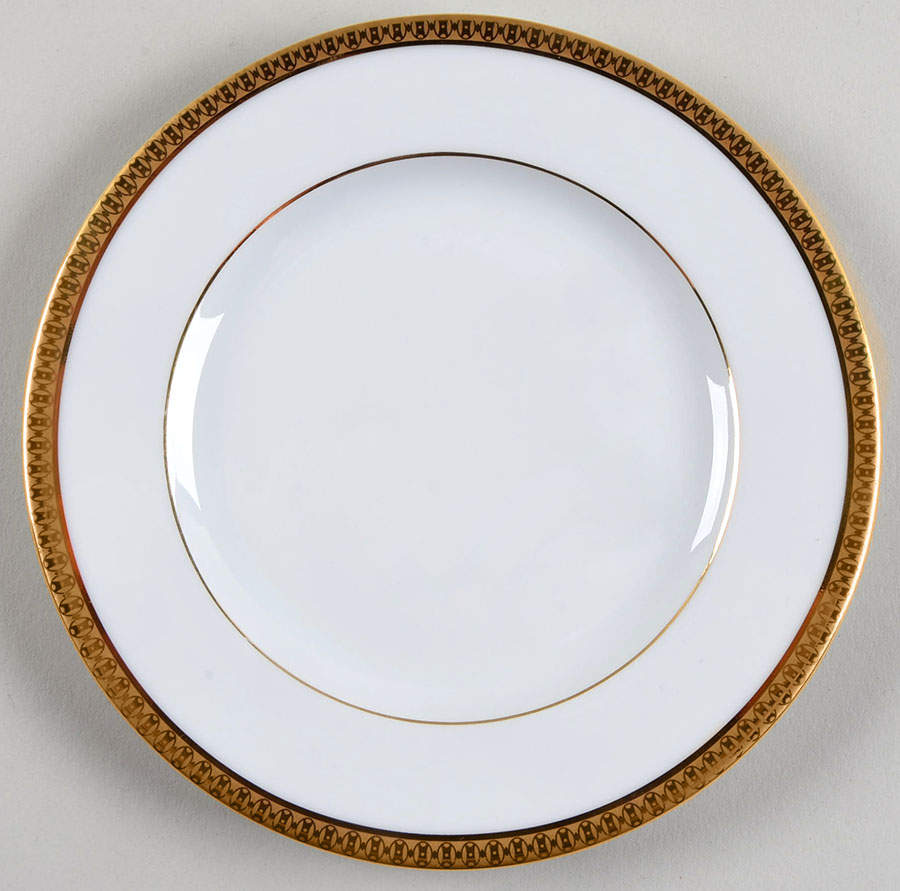 Symphonie Gold Bread & Butter Plate by Haviland-1