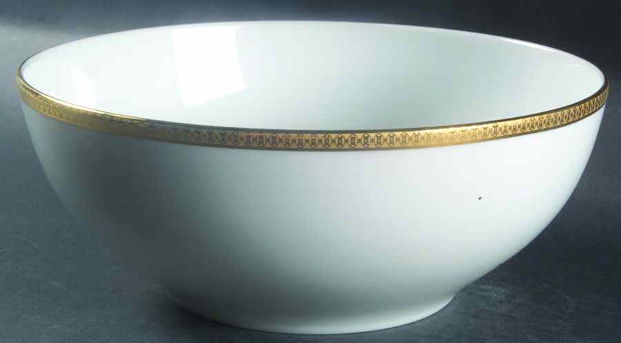 Symphonie Gold 9" Salad Serving Bowl by Haviland-1