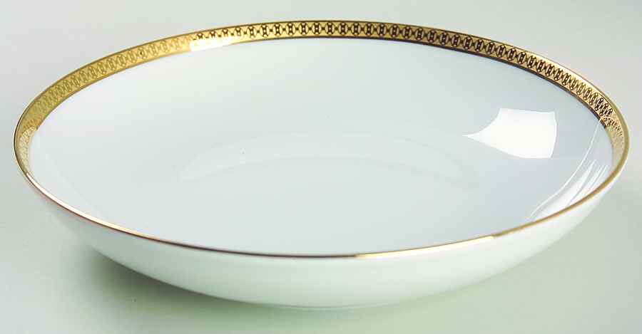 Symphonie Gold Coupe Soup Bowl by Haviland-1