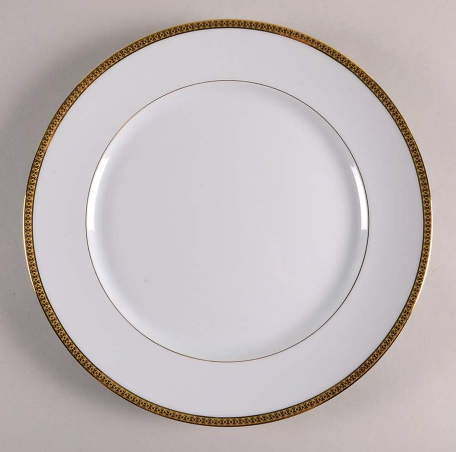 Symphonie Gold 12" Chop Plate (Round Platter) by Haviland-1