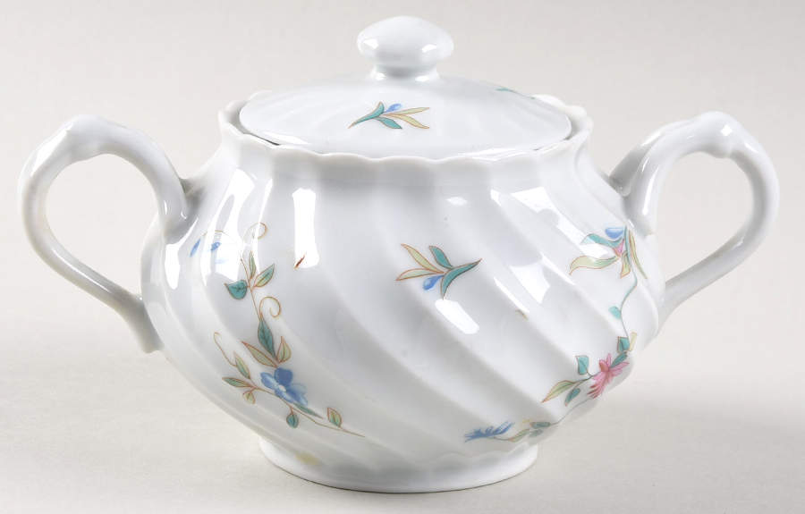 Symphonie (No Trim) Sugar Bowl & Lid by Haviland-1