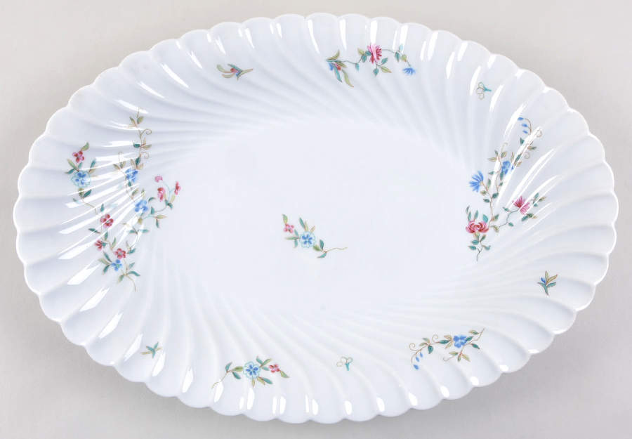 Symphonie (No Trim) 15" Oval Serving Platter by Haviland-1