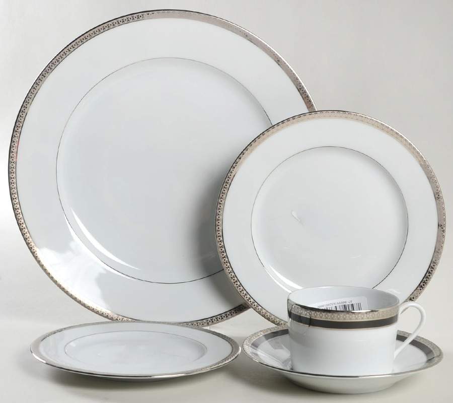 Symphonie Platine 5 Piece Place Setting by Haviland-1