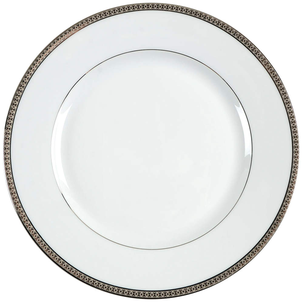 Symphonie Platine Dinner Plate by Haviland-1