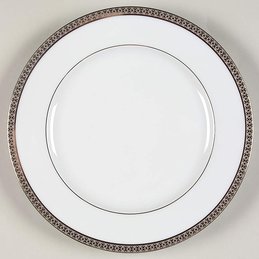 Symphonie Platine Salad Plate by Haviland-1