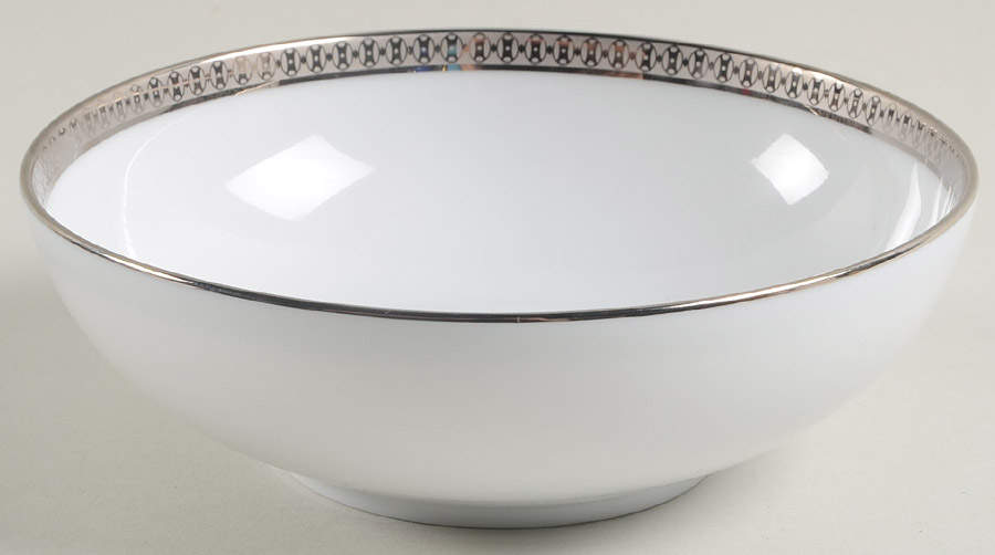 Symphonie Platine Coupe Cereal Bowl by Haviland-1