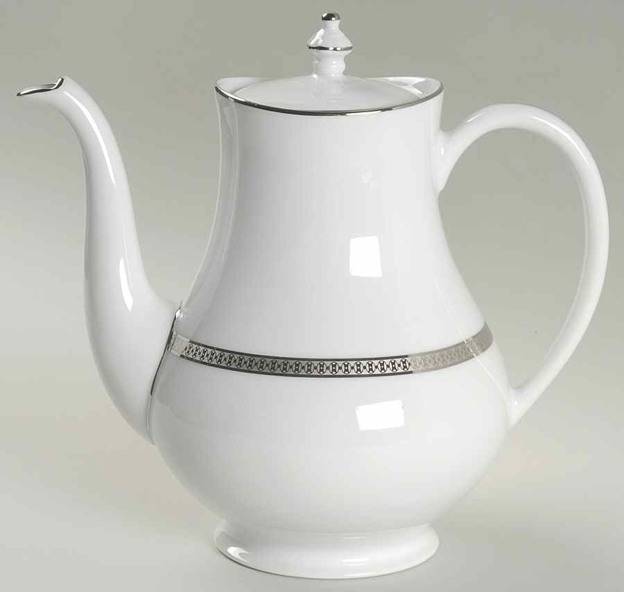 Symphonie Platine Coffee Pot & Lid by Haviland-1