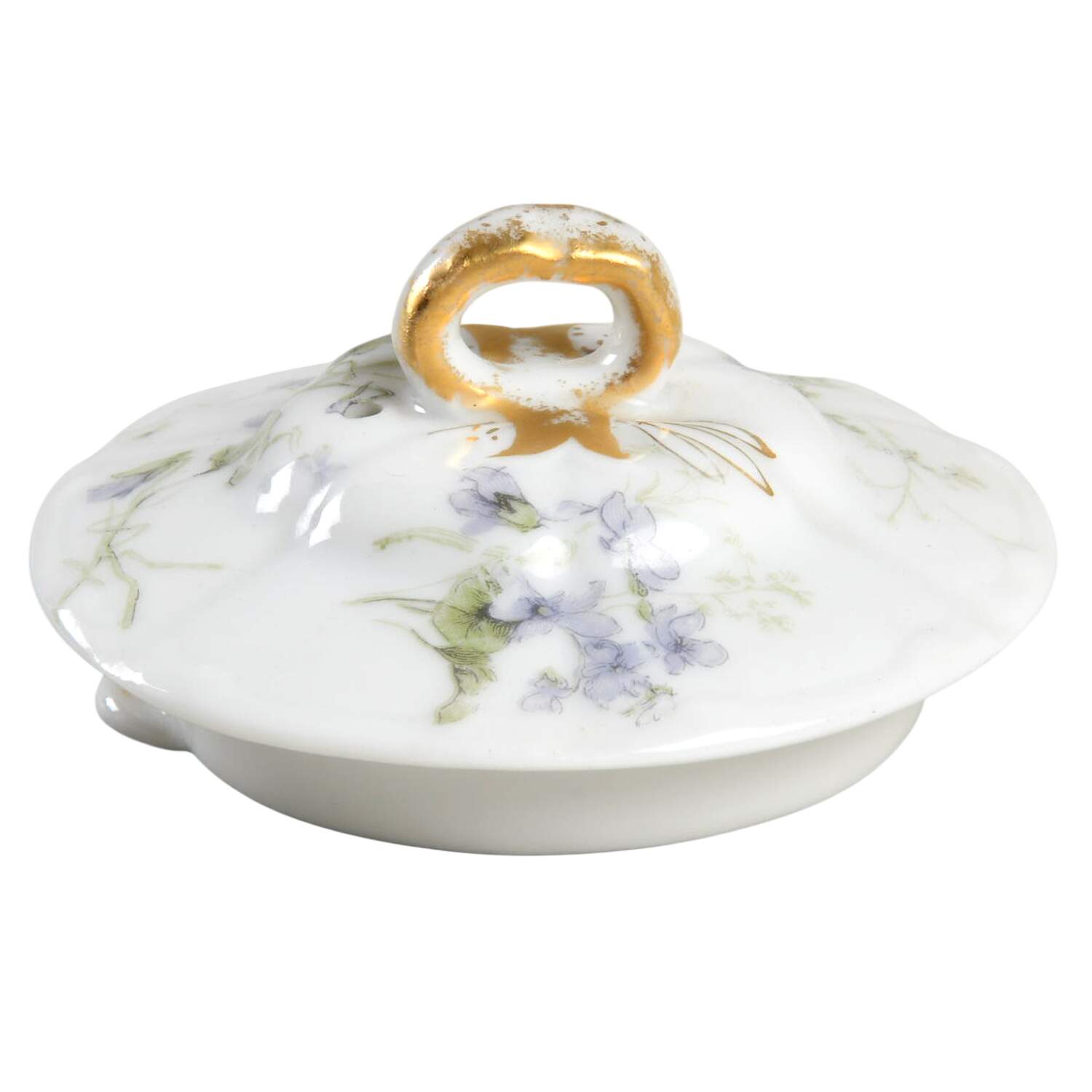 The Tarascon Lid for Small Teapot by Haviland-1